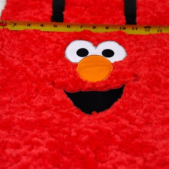 Sesame Street Elmo Red Plush Bag / Tote - Picture 2 of 6